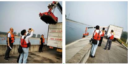 熱烈祝賀天泉著生藻類柔性收集與藻水分離裝置（清藻車）驗(yàn)收?qǐng)A滿通過！