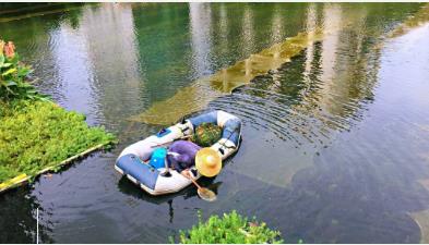 新聞轉載｜東西湖區(qū)委副書記章建育調研碼頭潭，加快湖泊治理進度，確保軍運會前完工